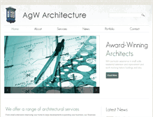 Tablet Screenshot of agwarchitects.co.uk